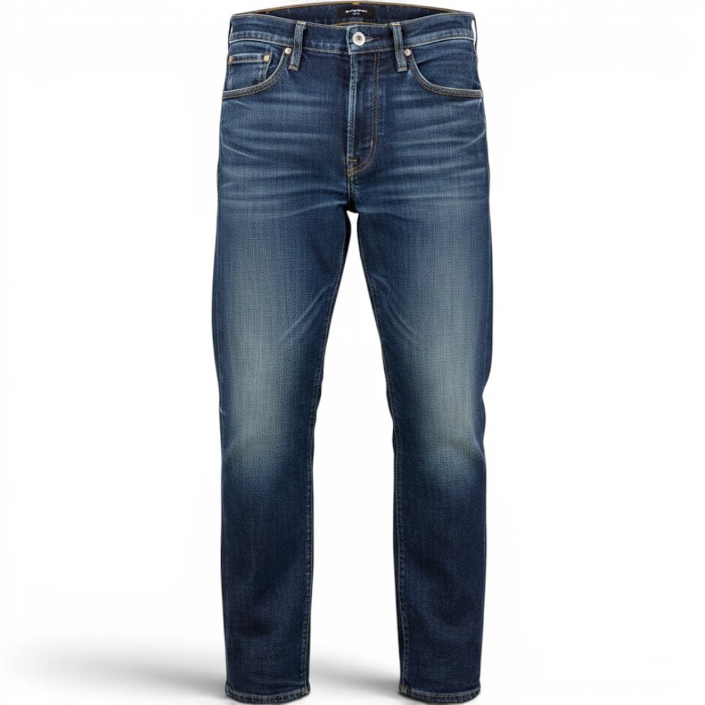 AG Adriano Goldschmied Premiere Skinny Straight Jeans Mens 30R Dark Wash Blue